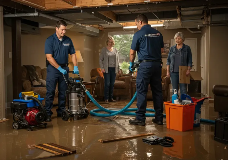 Basement Water Extraction and Removal Techniques process in Clyde, NC